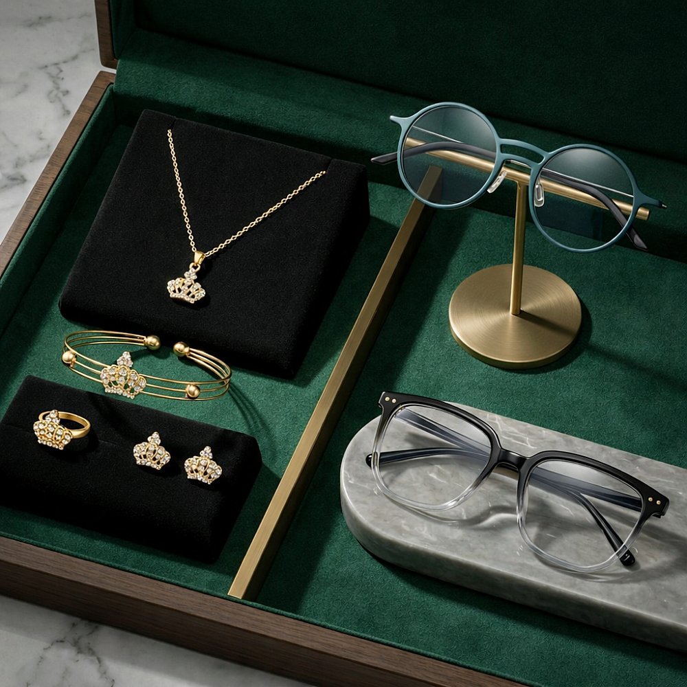 เครื่องประดับแฟชั่นและแว่นตา